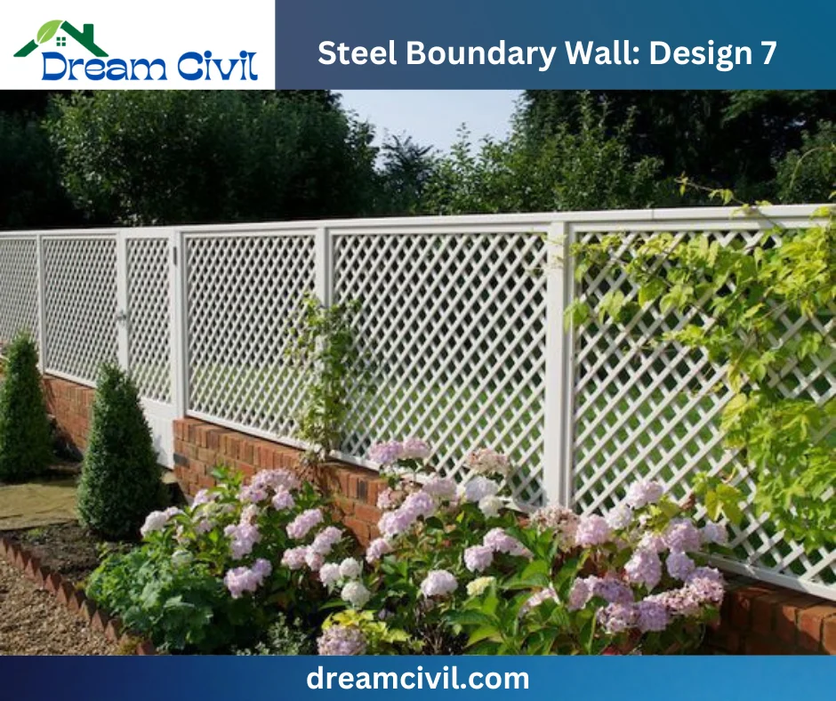 Steel Boundary Wall: 10 Stunning Designs, Key Details, and Standard Sizes