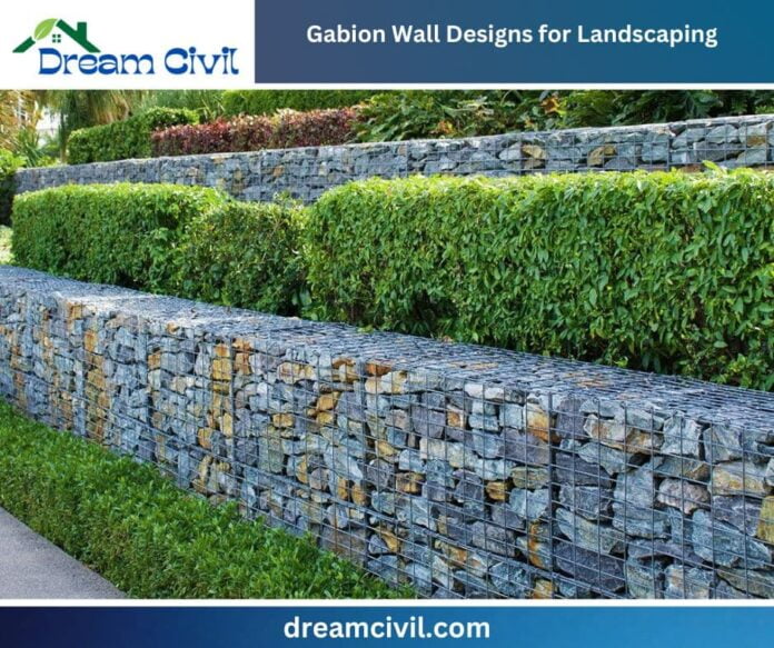 Gabion Wall Designs for Landscaping Construction, Costs, Maintenance