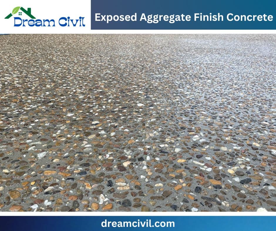 Exposed Aggregate Finish Concrete 7 Best Characteristics, Application, Installation Process