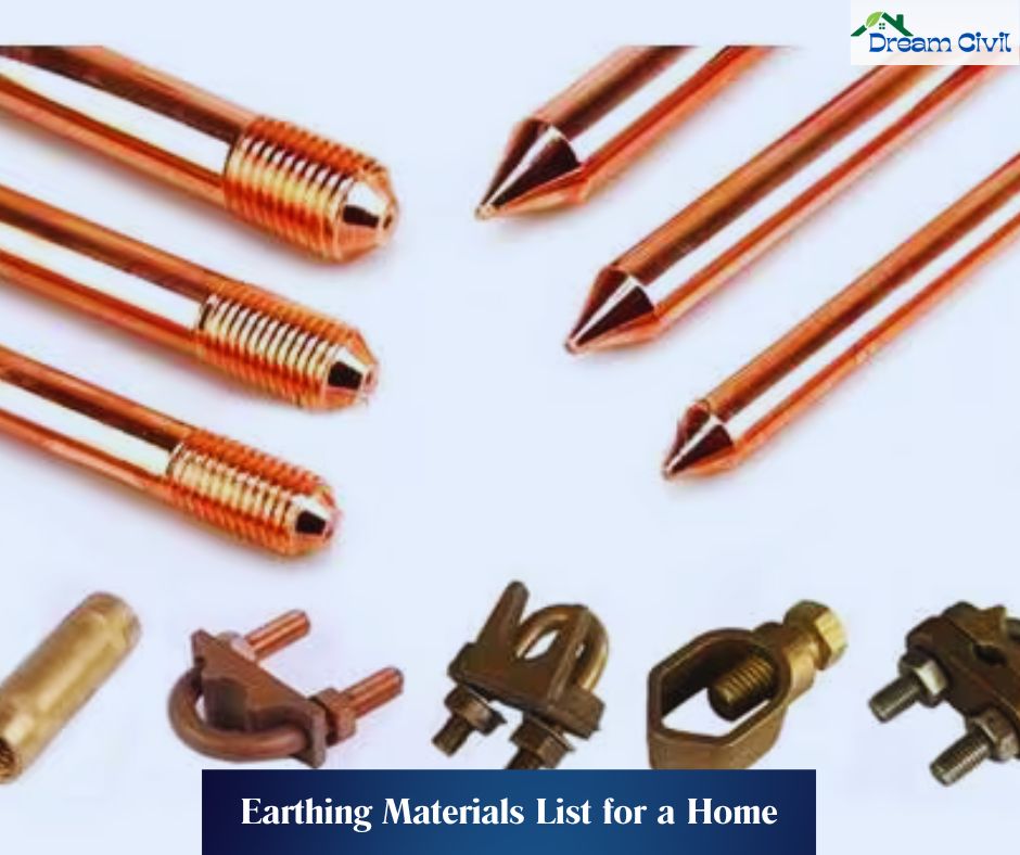 10+ Important Earthing Materials List for a Home Earthing Dream Civil