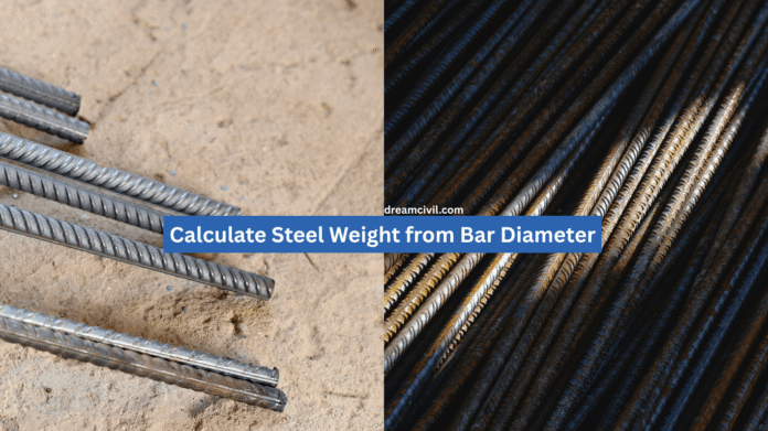 Steel Weight Calculator: Calculate Steel Weight from Bar Diameter